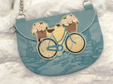 Topzip Flap Bag - Bicycle