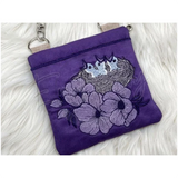 Topzip Flap Bag - Bluebirds
