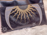 TopZip Flap Bag - Book of Spells