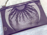 TopZip Flap Bag - Book of Spells