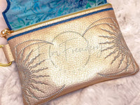TopZip Flap Bag - Book of Spells