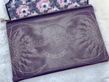 TopZip Flap Bag - Book of Spells