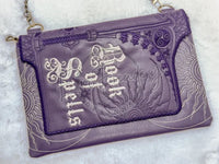 TopZip Flap Bag - Book of Spells