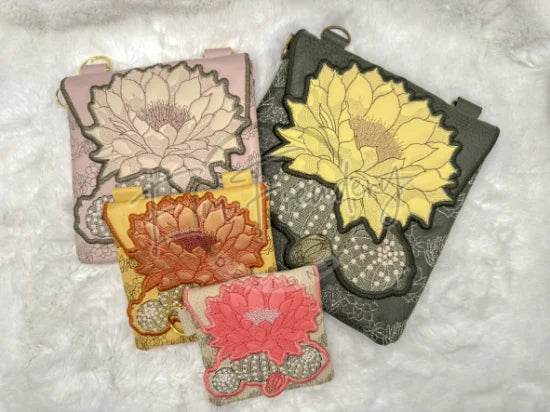 TopZip Flap Bag - Cactus 10.01 X 9.43 (254.3mm X 239.5mm)