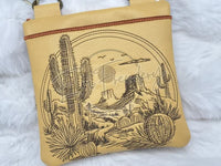 TopZip Flap Bag - Cactus