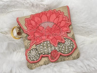 TopZip Flap Bag - Cactus 5.22 X 5.11 (132.6mm X 129.8mm)