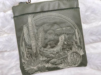 TopZip Flap Bag - Cactus