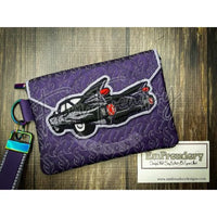 Topzip Flap Bag - Cadillac 5.04 X 6.90