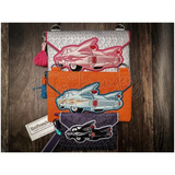 Topzip Flap Bag - Cadillac