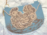 TopZip Flap Bag - Chicken