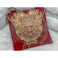 Topzip Flap Bag - Chinese Dragon