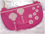 TopZip Flap Bag - Chinese Pavilion