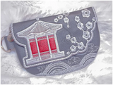 TopZip Flap Bag - Chinese Pavilion