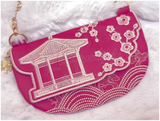 TopZip Flap Bag - Chinese Pavilion