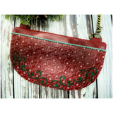 Topzip Flap Bag - Christmas Tree