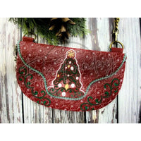 Topzip Flap Bag - Christmas Tree 6.03 X 10.12