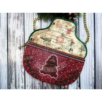 Topzip Flap Bag - Christmas Tree