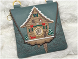 TopZip Flap Bag - Cuckoo Clock 7.84 X 7.81 (199.1mm X 198.4mm)