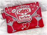 Topzip Flap Bag - Cupid’s Casino
