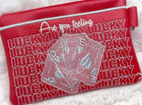 Topzip Flap Bag - Cupid’s Casino