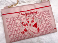 Topzip Flap Bag - Cupid’s Casino