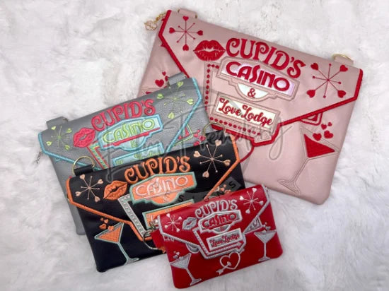 Topzip Flap Bag - Cupid’s Casino