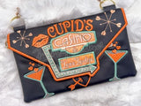 Topzip Flap Bag - Cupid’s Casino