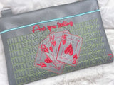 Topzip Flap Bag - Cupid’s Casino