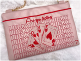 Topzip Flap Bag - Cupid’s Casino