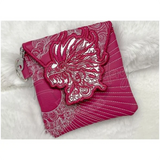 Topzip Flap Bag - Curly Dragon