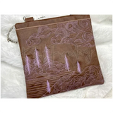 Topzip Flap Bag - Curly Dragon