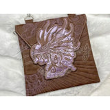 Topzip Flap Bag - Curly Dragon