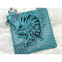 Topzip Flap Bag - Curly Dragon