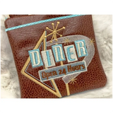 Topzip Flap Bag - Diner