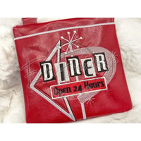 Topzip Flap Bag - Diner