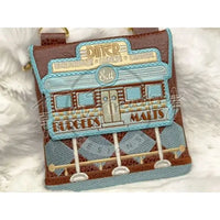 Topzip Flap Bag - Diner