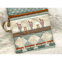 Topzip Flap Bag - Diner