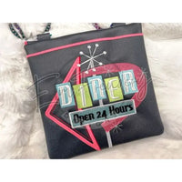 Topzip Flap Bag - Diner