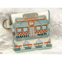 Topzip Flap Bag - Diner