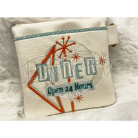 Topzip Flap Bag - Diner