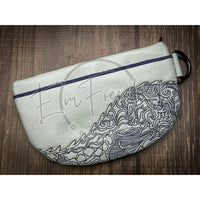 Topzip Flap Bag - Dolphin