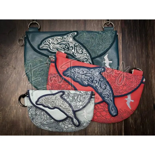 Topzip Flap Bag - Dolphin