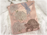 TopZip Flap Bag - Dragonfly & Tortoise