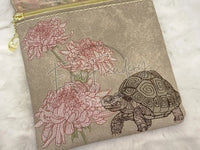 TopZip Flap Bag - Dragonfly & Tortoise