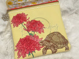 TopZip Flap Bag - Dragonfly & Tortoise