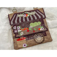 Topzip Flap Bag - Farmers Market Cart