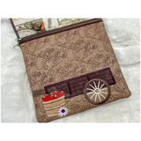 Topzip Flap Bag - Farmers Market Cart