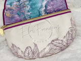 Topzip Flap Bag - Feathers