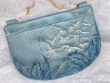 Topzip Flap Bag - Feathers