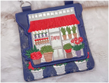 TopZip Flap Bag - Flower Shop